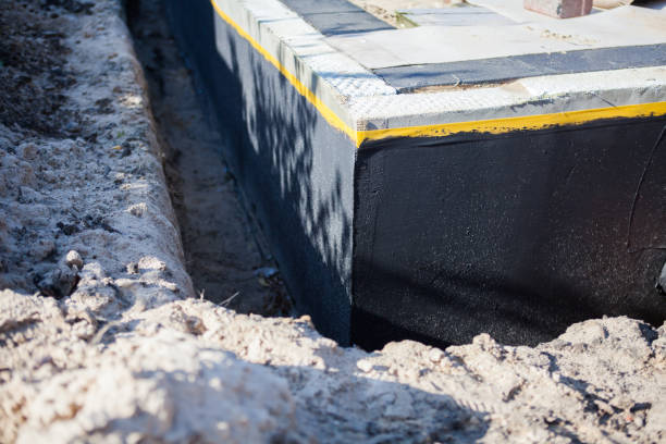 Professional Waterproofing technician working in Flat Rock, NC